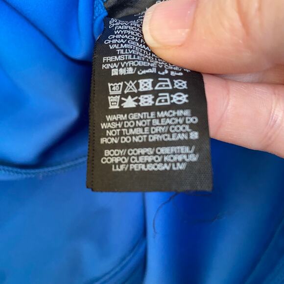 Sweaty Betty Power Boost Workout Full Zip Track Jacket Oxford Blue Size XS - Picture 7 of 7